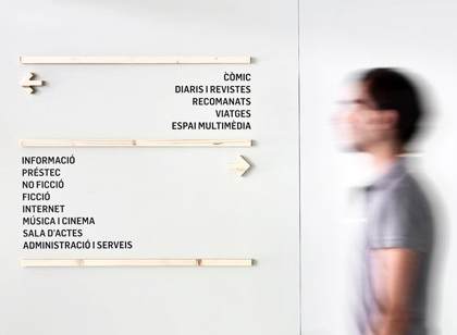 圖書(shū)館導(dǎo)視設(shè)計(jì)案例 合理導(dǎo)視的引導(dǎo)訪客暢游書(shū)海