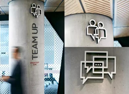 學(xué)校導(dǎo)視系統(tǒng)標(biāo)識(shí)牌的作用以及設(shè)計(jì)原則