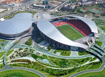 肇慶新區(qū)體育中心標識導視系統(tǒng) 時尚大氣精準的指向