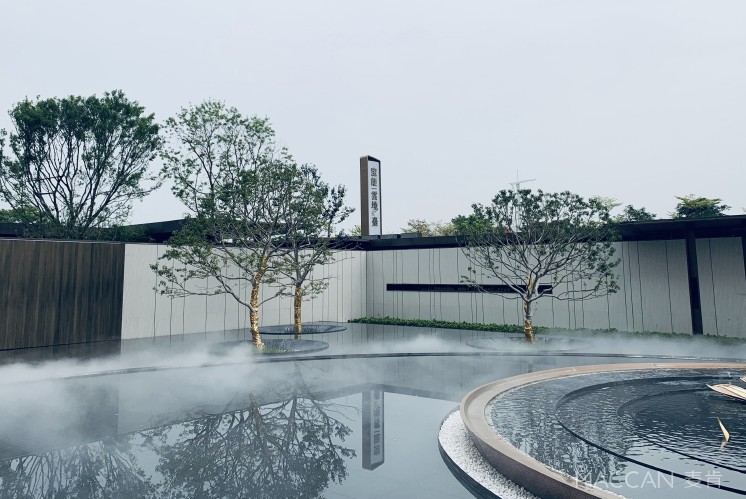 「寶能?云境臺」   以現(xiàn)代中式的高端住宅標(biāo)識設(shè)計手法演繹奢美東方