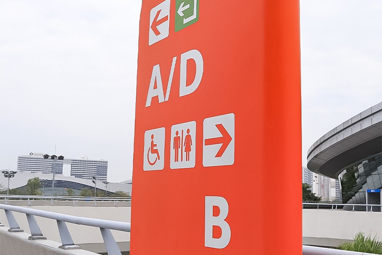 體育館標(biāo)識設(shè)計要注意什么？