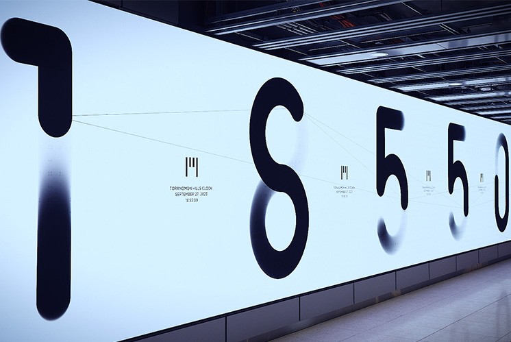 從數(shù)字到藝術(shù)：東京‘視頻時鐘’如何重塑城市導(dǎo)視